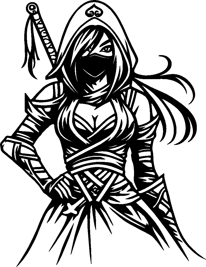 0035- Female Assassin